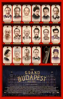 The Grand Budapest Hotel (2014) movie poster